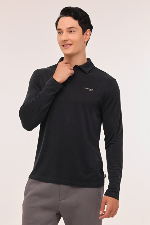ML ZEYN 15ITL510 4PR Siyah Erkek Uzun Kol T-Shirt
