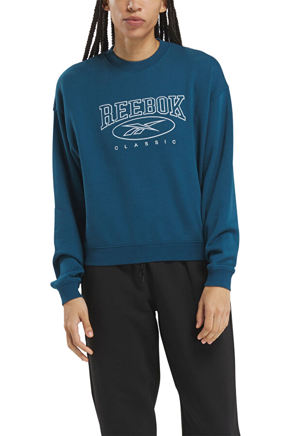 Clothing Reebok Ae Crew Голубой 008