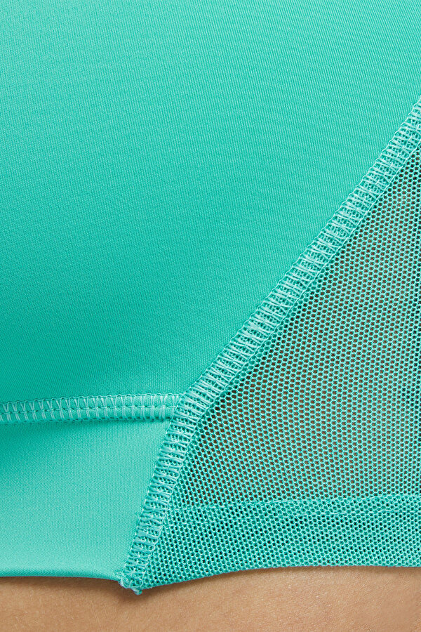 Clothing Reebok Lux Contour Crop Бирюзовый 006