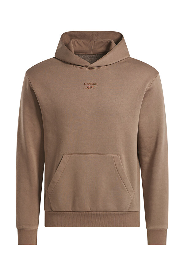 Reebok Ri Washed Oth Hood Коричневый 004 Мужчина Толстовка С Капюшоном