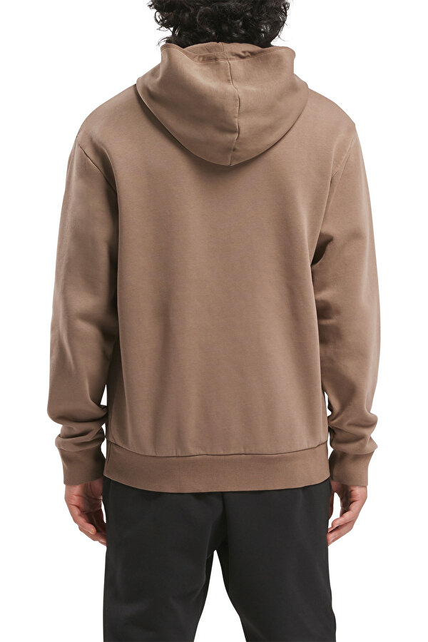 Reebok Ri Washed Oth Hood Коричневый 004 Мужчина Толстовка С Капюшоном