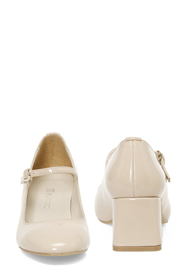 24S-400 5FX Bej Kadın Topuklu Ayakkabı