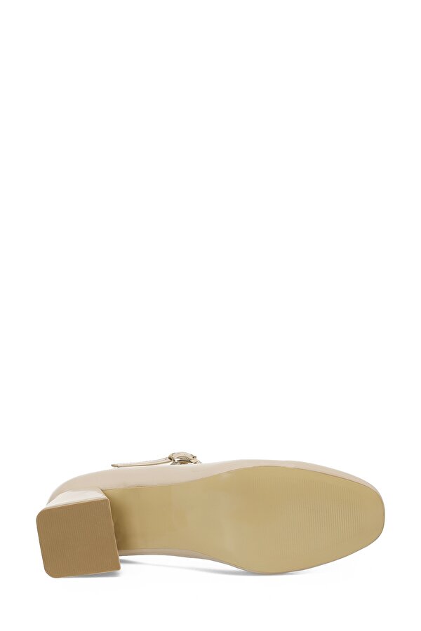 24S-400 5FX Bej Kadın Topuklu Ayakkabı