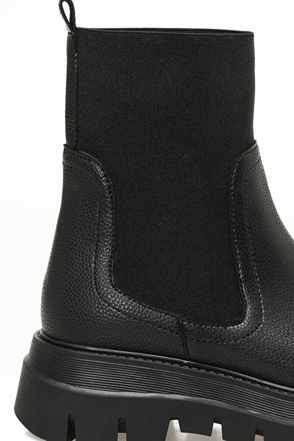 AGNES 4PR Siyah Kadın Chelsea Bot