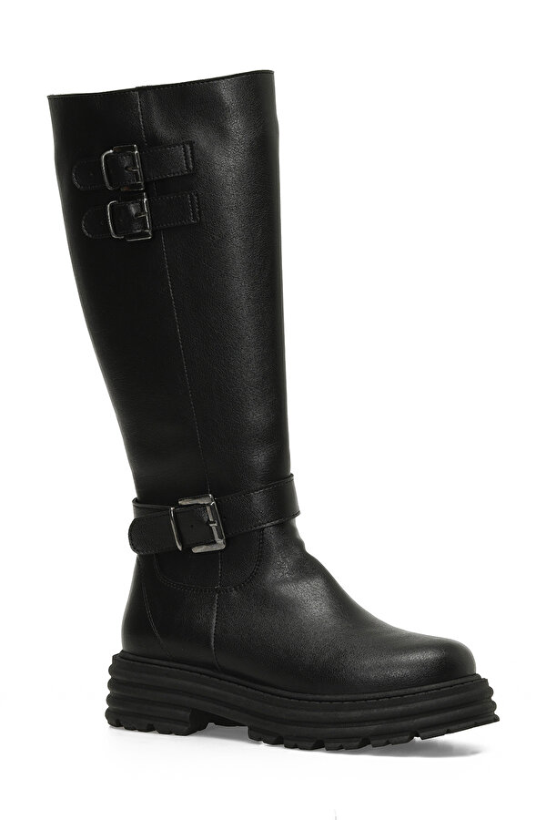 24K-695 4PR Siyah Kadın Çizme