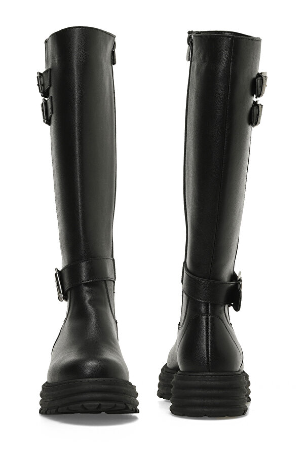 24K-695 4PR Siyah Kadın Çizme