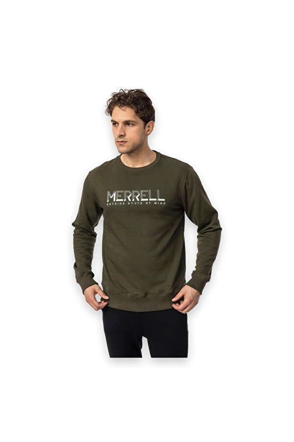 M25Smithm Outdoot Sweat Haki Erkek Sweatshirt