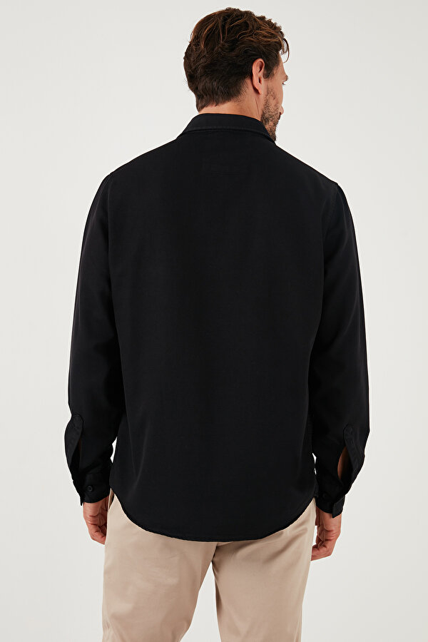 Erkek Gömlek CF25W128858 SİYAH