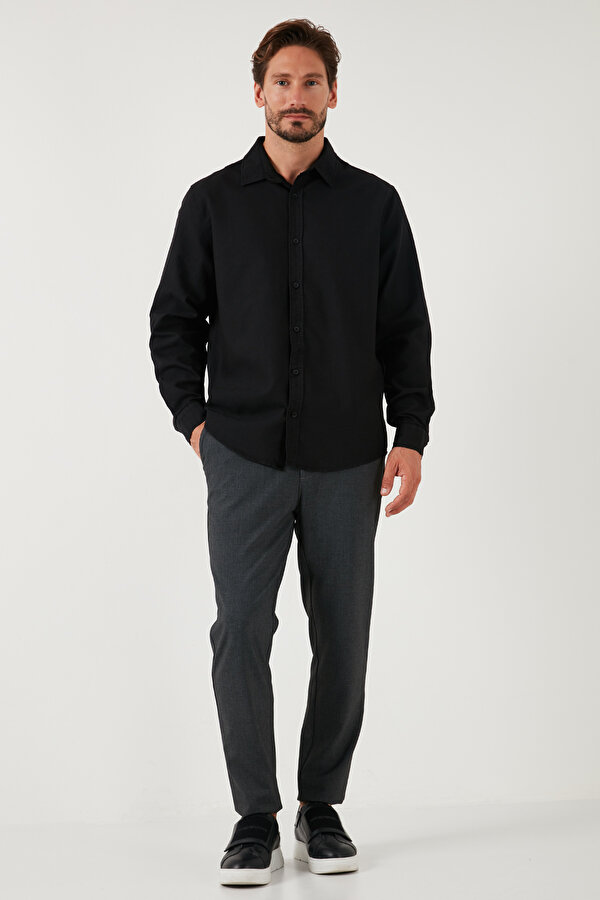 Erkek Gömlek CF25W128861 SİYAH