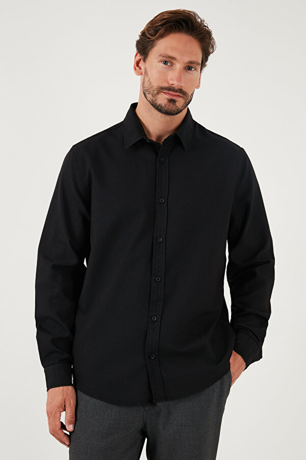Erkek Gömlek CF25W128861 SİYAH