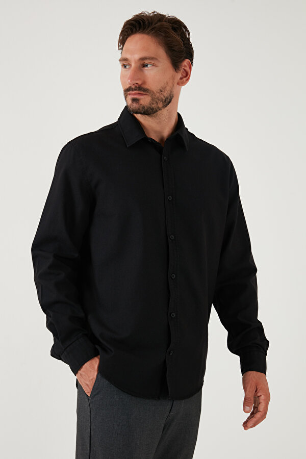 Erkek Gömlek CF25W128861 SİYAH