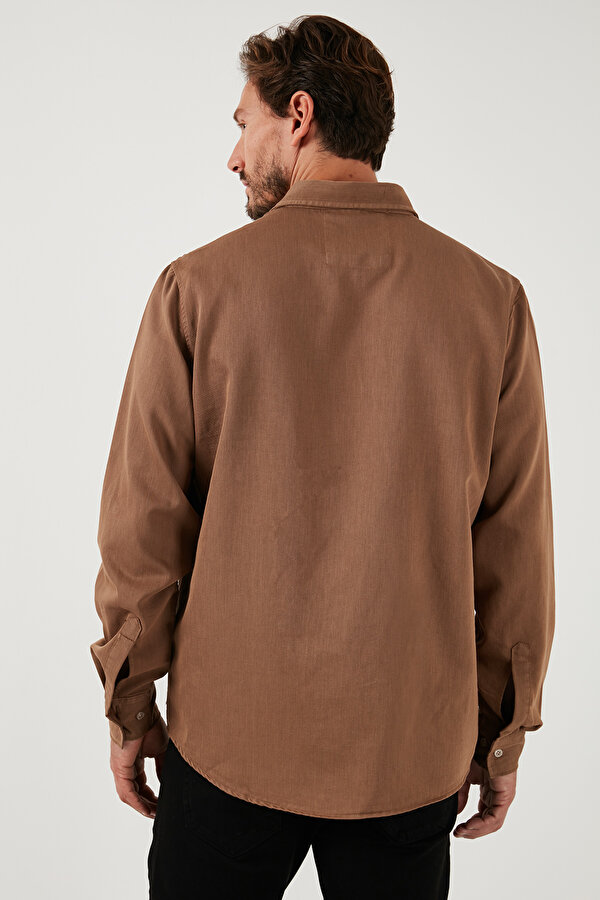 Erkek Gömlek CF25W128858 CAMEL