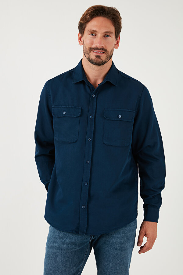 Erkek Gömlek CF25W128858 İNDİGO