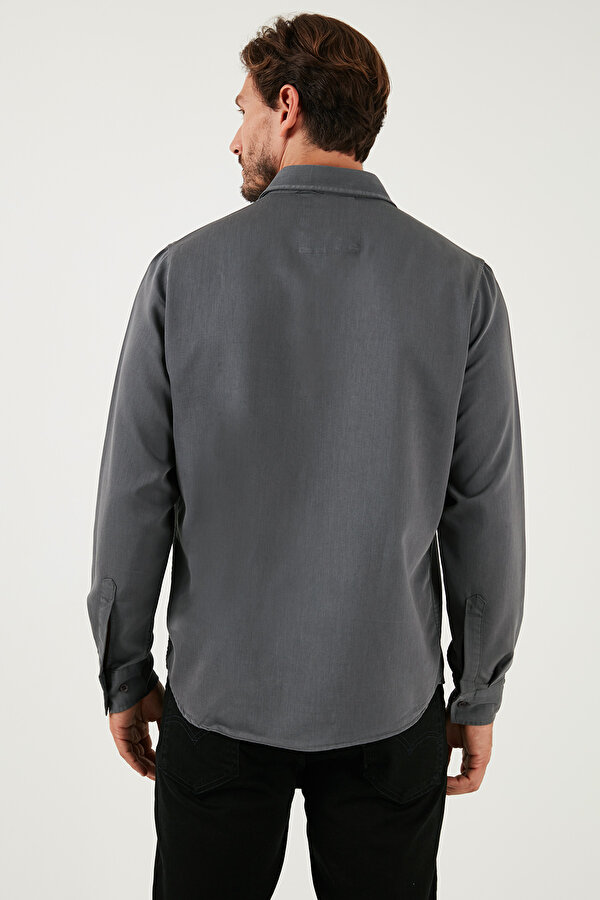 Erkek Gömlek CF25W128858 ANTRASİT