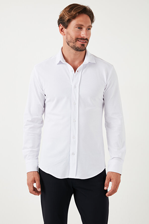 Erkek Gömlek CF25W113650 BEYAZ