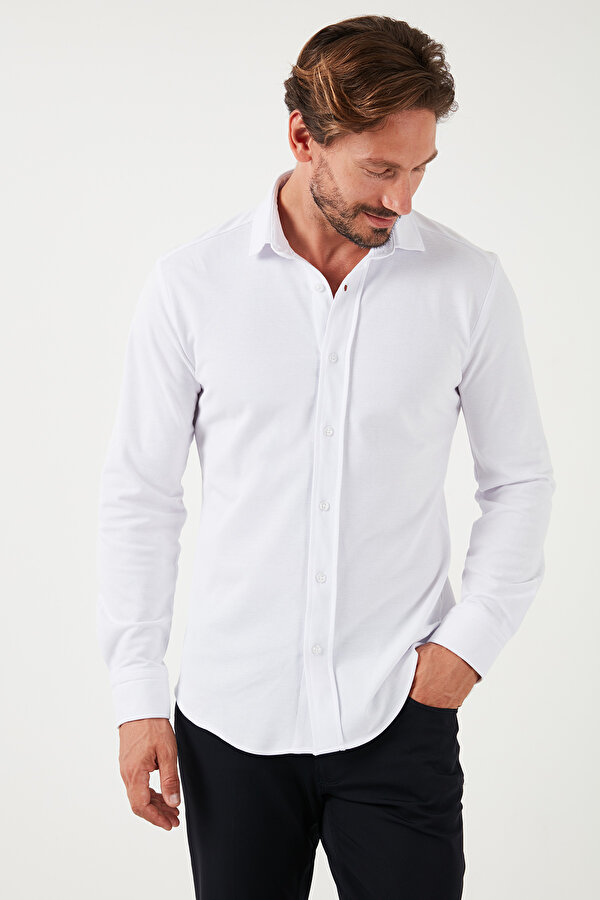 Erkek Gömlek CF25W113650 BEYAZ