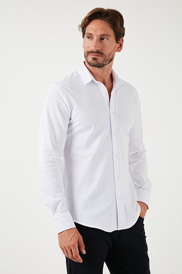 Erkek Gömlek CF25W113650 BEYAZ