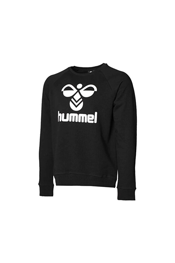 Kopenhang Erkek Siyah Bisiklet Yaka Sweatshirt