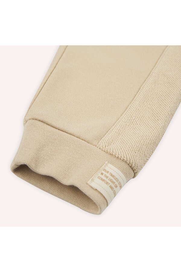 Erkek Çocuk Ribanası Etiket Detaylı Eşofman Altı