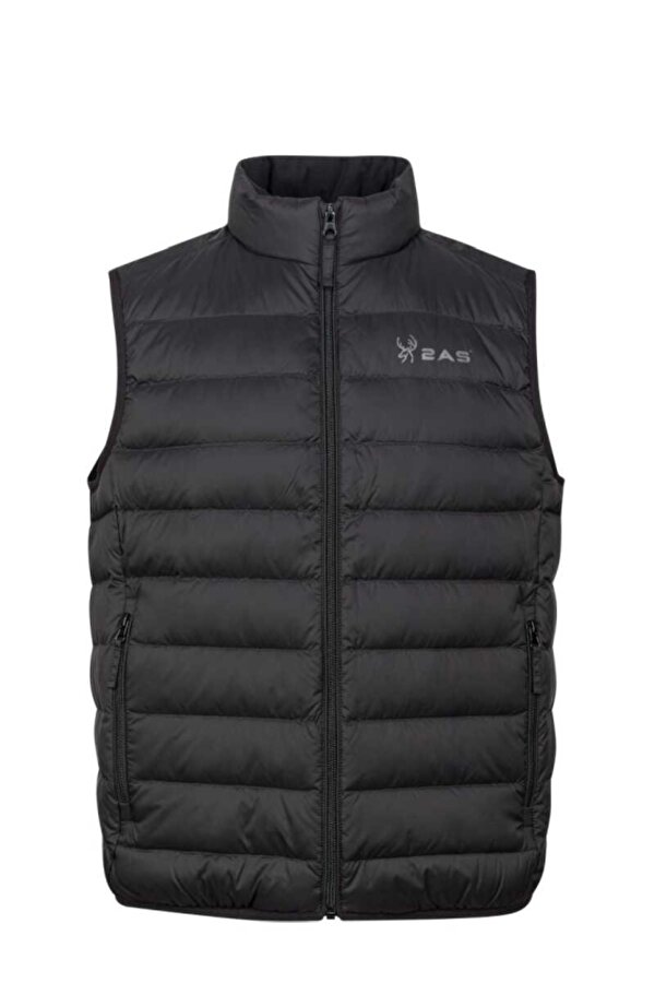 Arcane Erkek Down Vest Ceket Yelek Siyah