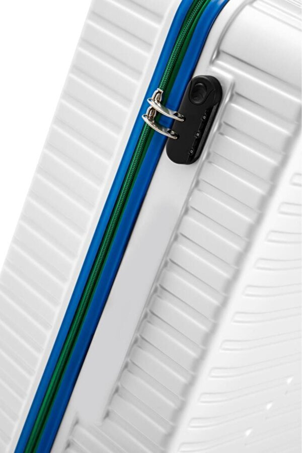 Kabin Boy %100 Polikarbon Valiz 4x2 Teker Beyaz 1088