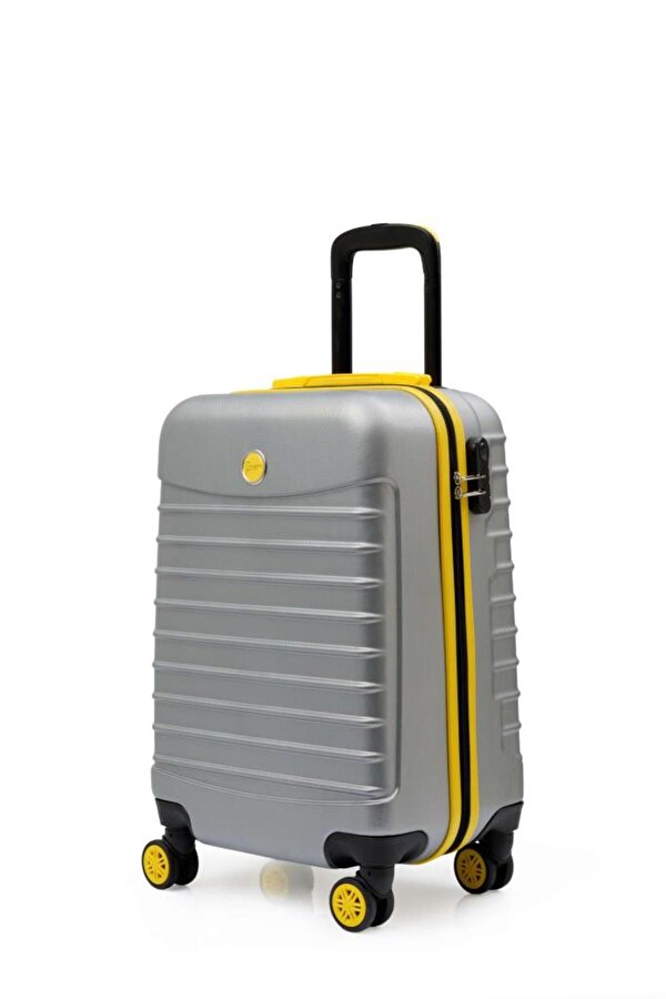 Kabin Boy Valiz 4x2 Teker Gri 1168