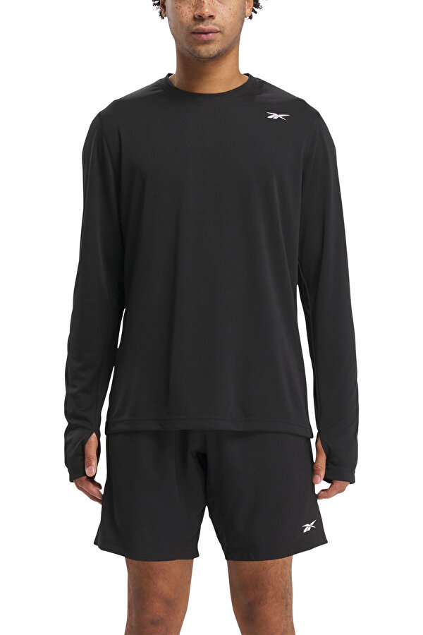 Clothing Reebok Train Ls Tech Tee Черный