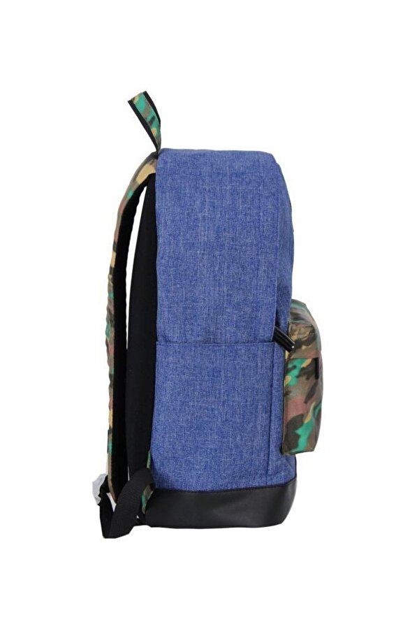 Benetton Okul Sırt Çantası Lacivert Kamuflaj