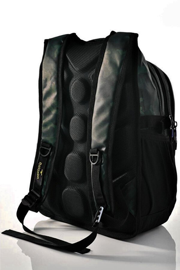 2235 Kamuflaj Desenli Okul Sırt Çantası Gold