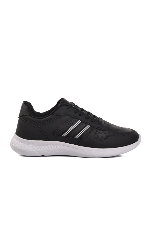 Pasomia 011 Siyah-Beyaz Unisex Bağcıklı Sneaker