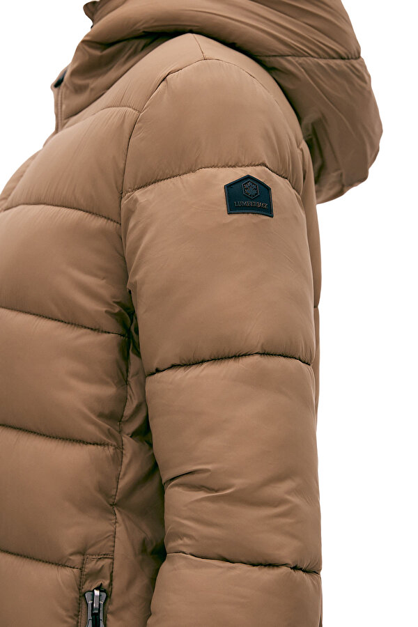 Clothing Lumberjack Hoodie Puffa Padded Parka Коричневый 003