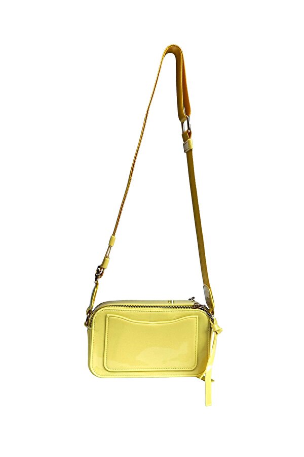 Kadın Çanta Çapraz Askılı Sarı 26398