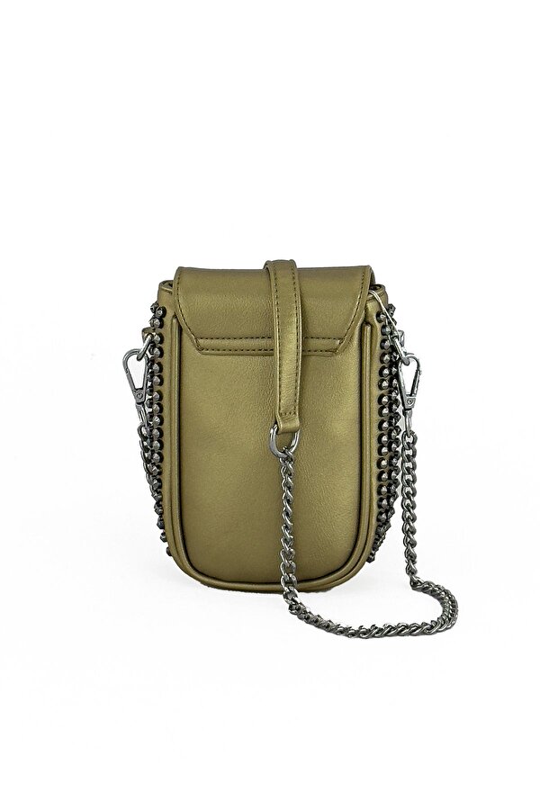 Kadın Çantası Çapraz Askılı Altın 26308