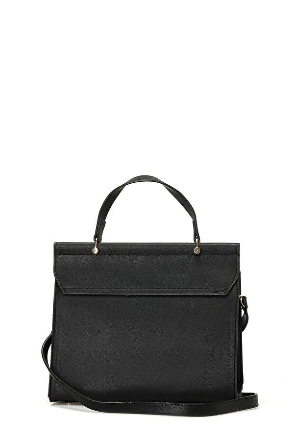 TOKKYHANDLE 4PR Siyah Kadın El Çantası