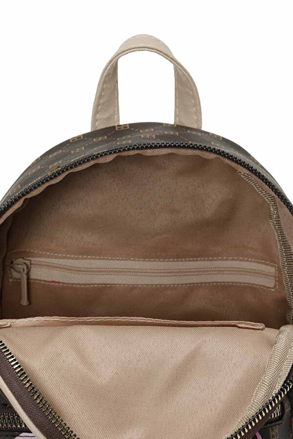 MNG KALP BSK SRT 4PR KAHVE MULTI Kadın Sırt Çantası