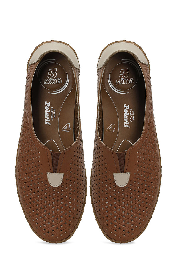 166102.Z5FX Taba Kadın Düz Ayakkabı