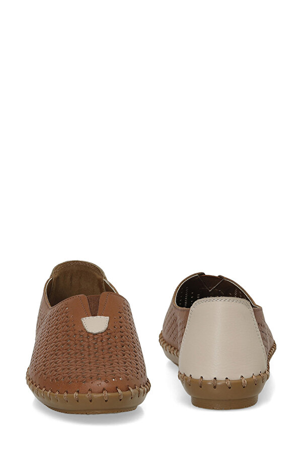 166102.Z5FX Taba Kadın Düz Ayakkabı