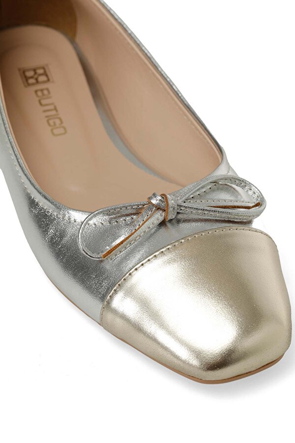 NILA 4PR Gümüş Kadın Babet