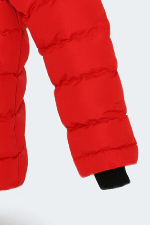 NAPOLI Unisex Çocuk Mont & Kaban Kırmızı