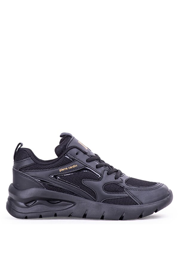 4K 32658 Kadın Düz Sneaker Ayakkabı Siyah