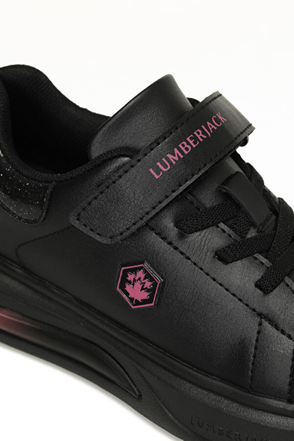 POLI 4PR Siyah Kız Çocuk Sneaker