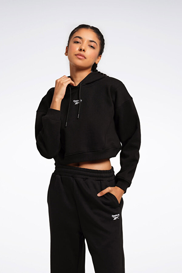 EVA HOODIE Siyah Kadın Sweatshirt
