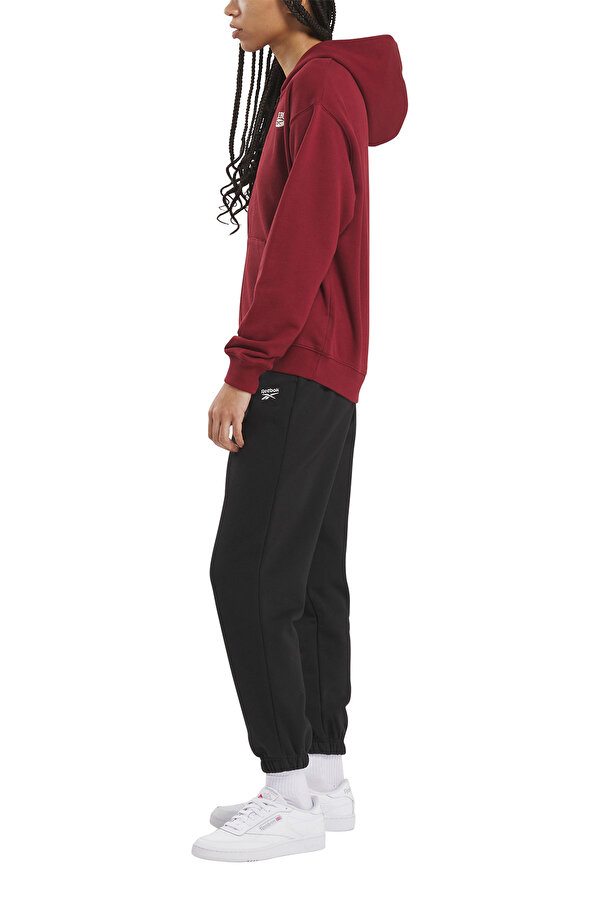 Reebok Hoodie Blue Бордовый Женщина Толстовка На Молнии