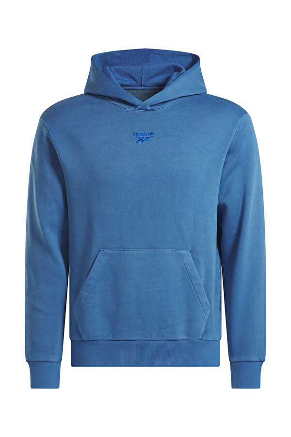 Reebok Ri Washed Oth Hood Синий 023 Мужчина Толстовка С Капюшоном