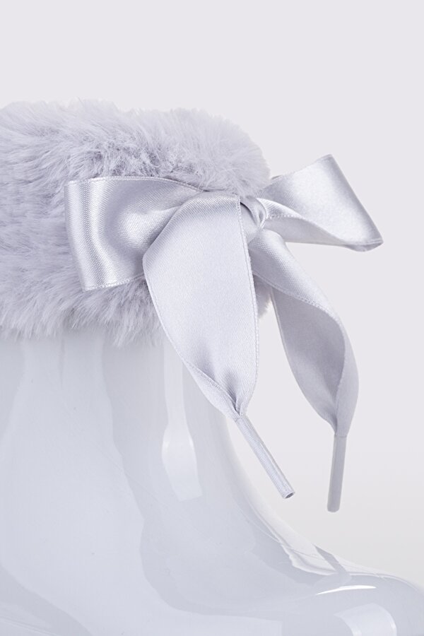 BIMBI SOFT Kız Çocuk Çizme Gri