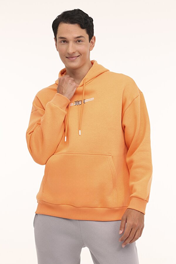 ML SHOU 17UZD101 4PR Turuncu Erkek Sweatshirt