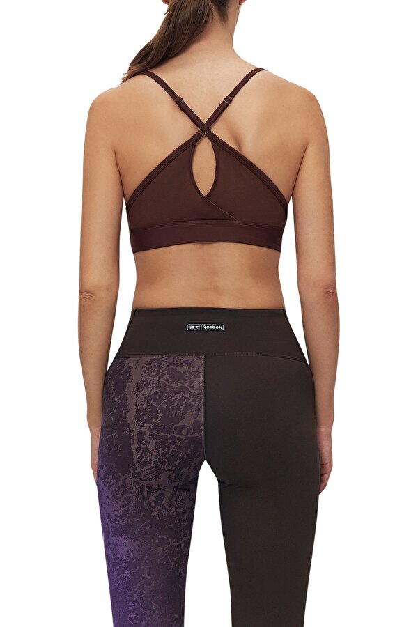 Clothing Reebok Lux Strappy Sports Bra Коричневый 004