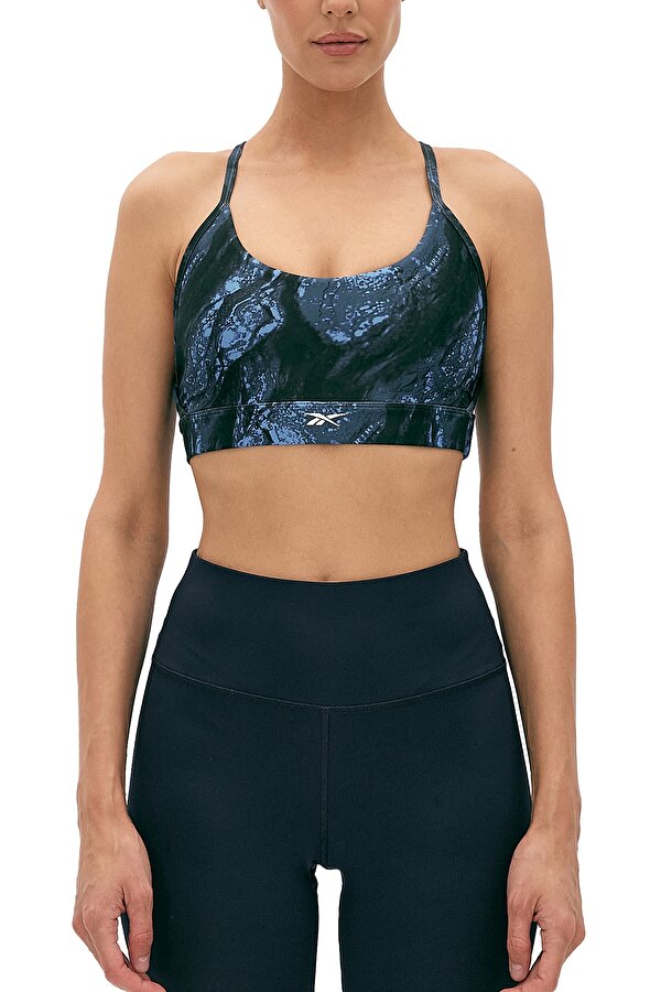 Clothing Reebok Lux Strappy Bra Aop Синий 011