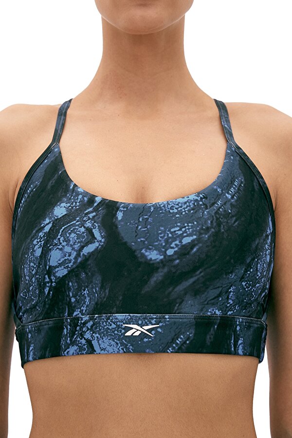 Clothing Reebok Lux Strappy Bra Aop Синий 011