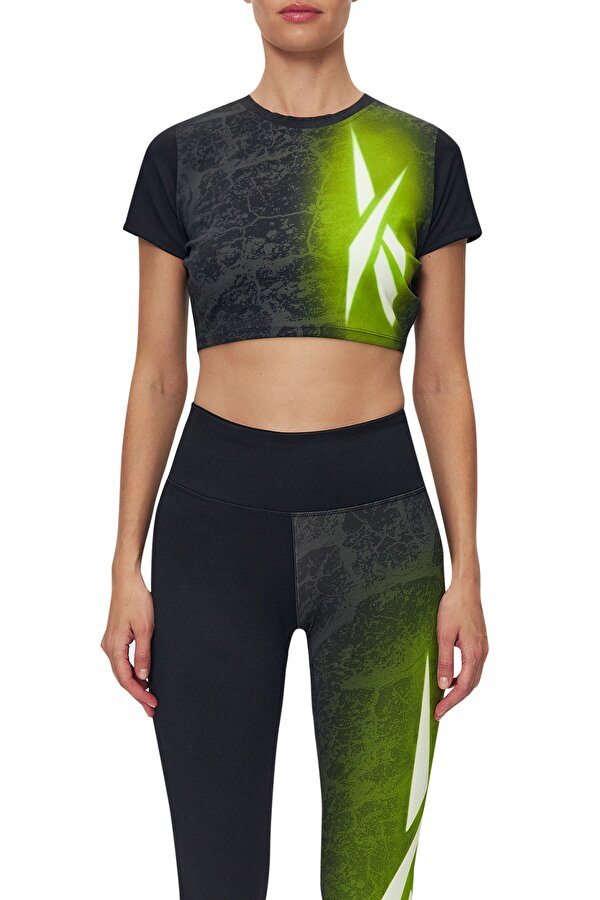 Clothing Reebok Lux Bold Cropped Tee Черный